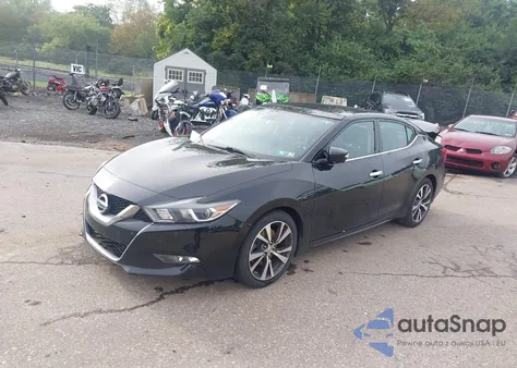 2017 Nissan Maxima 3.5 Platinum из США, поврежденный, VIN 1N4AA6APXHC378570